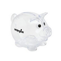 Clear Small Piggy Bank